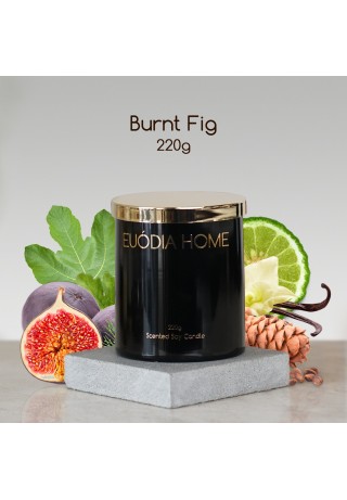 Burnt Fig Soy Scented Candles 220 g